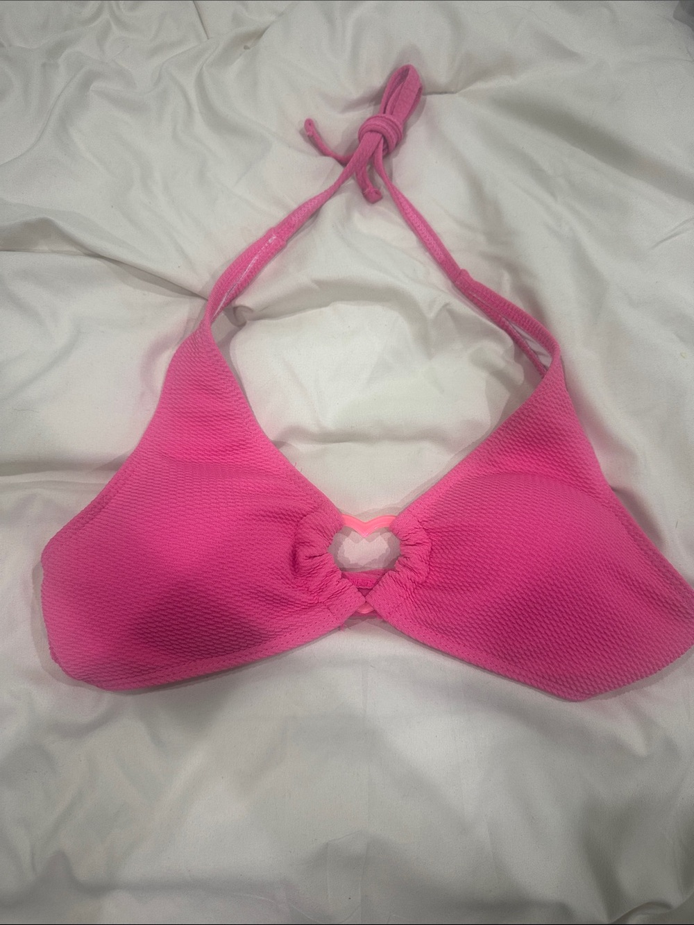 SHEIN: pink bikini top